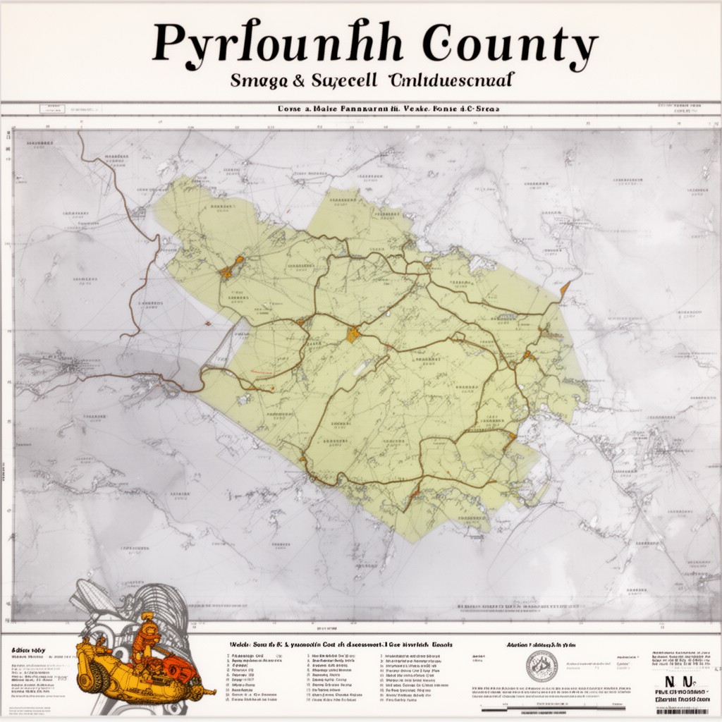 AI-generated illustration of Plymouth County