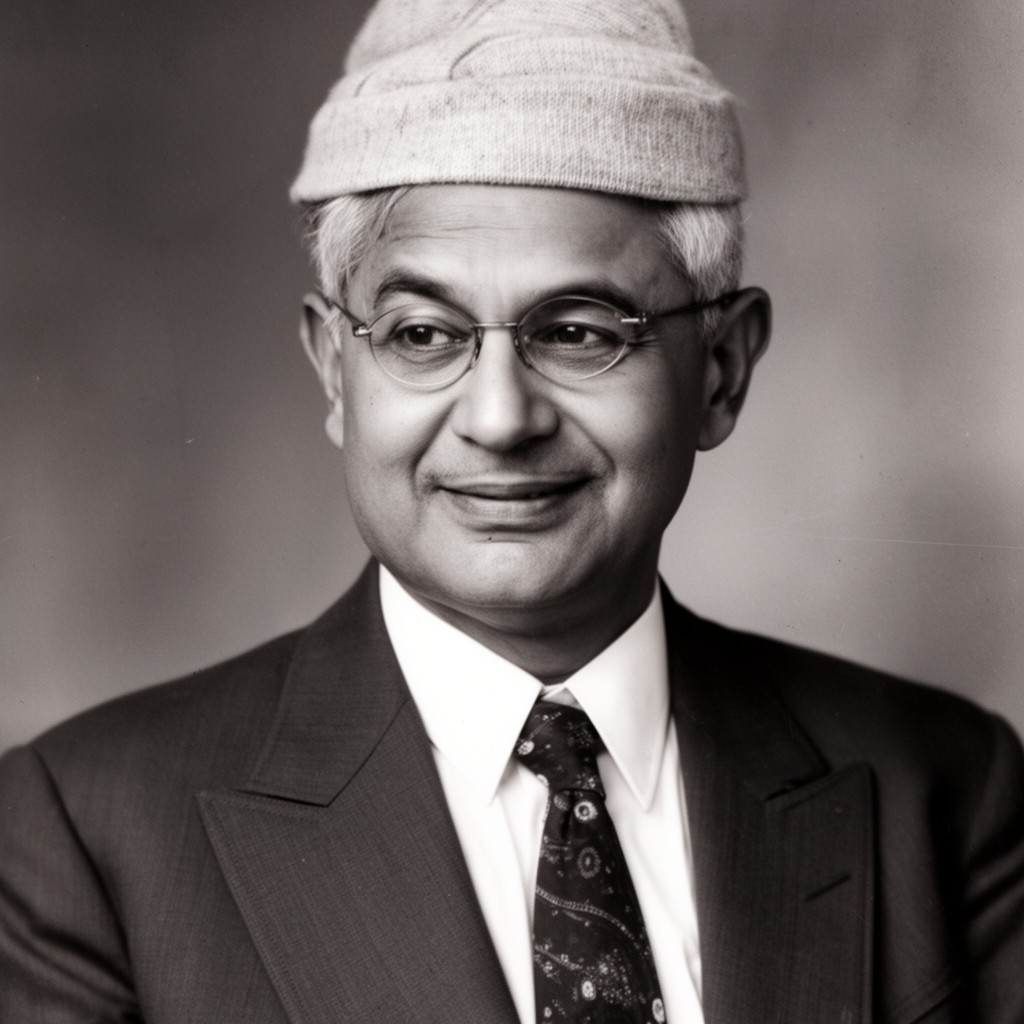 AI-generated illustration of Motilal Nehru