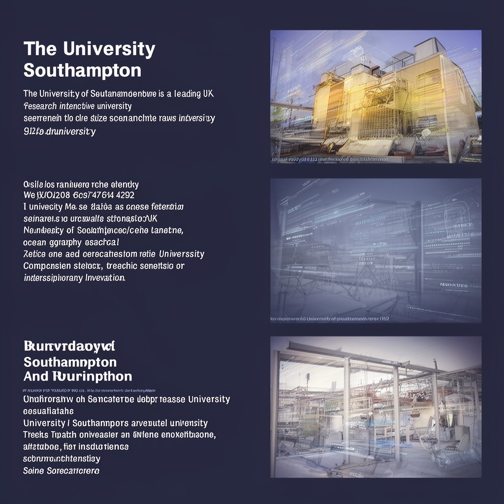 AI-generated illustration of University of Southampton