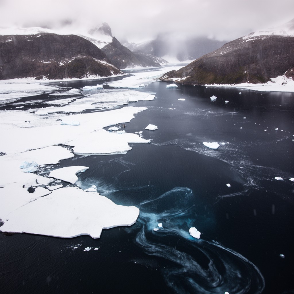 AI-generated illustration of Labrador Sea