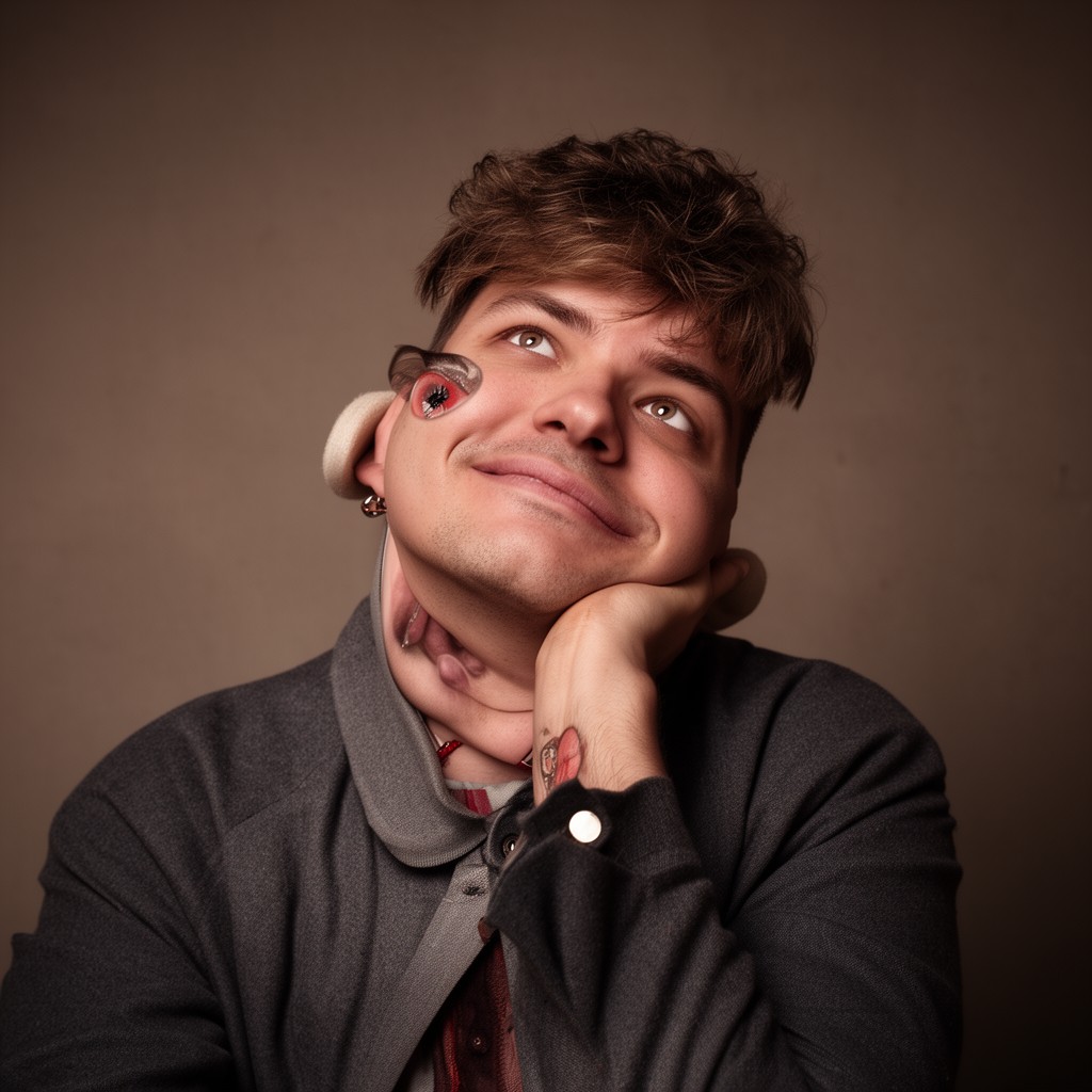 AI-generated illustration of Oleksandr Pikalov
