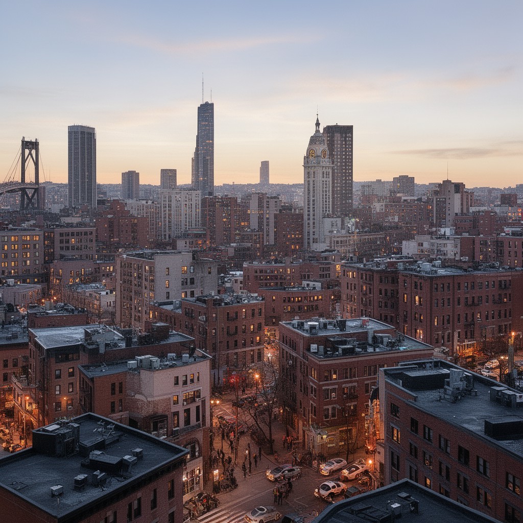 AI-generated illustration of Newark