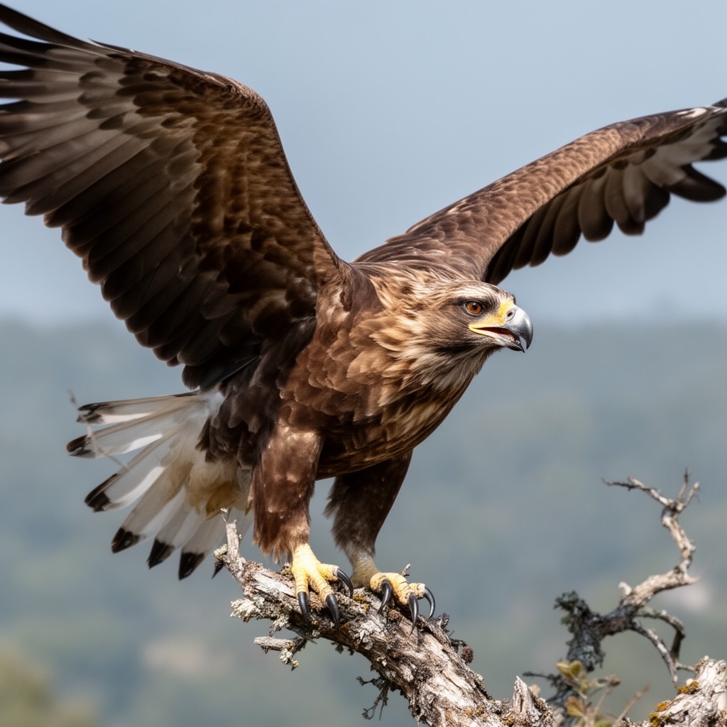 AI-generated illustration of Aquila fasciata