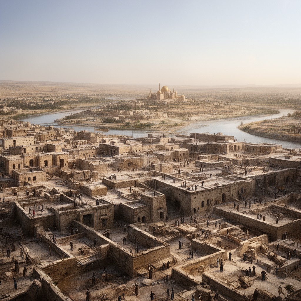 AI-generated illustration of Nineveh