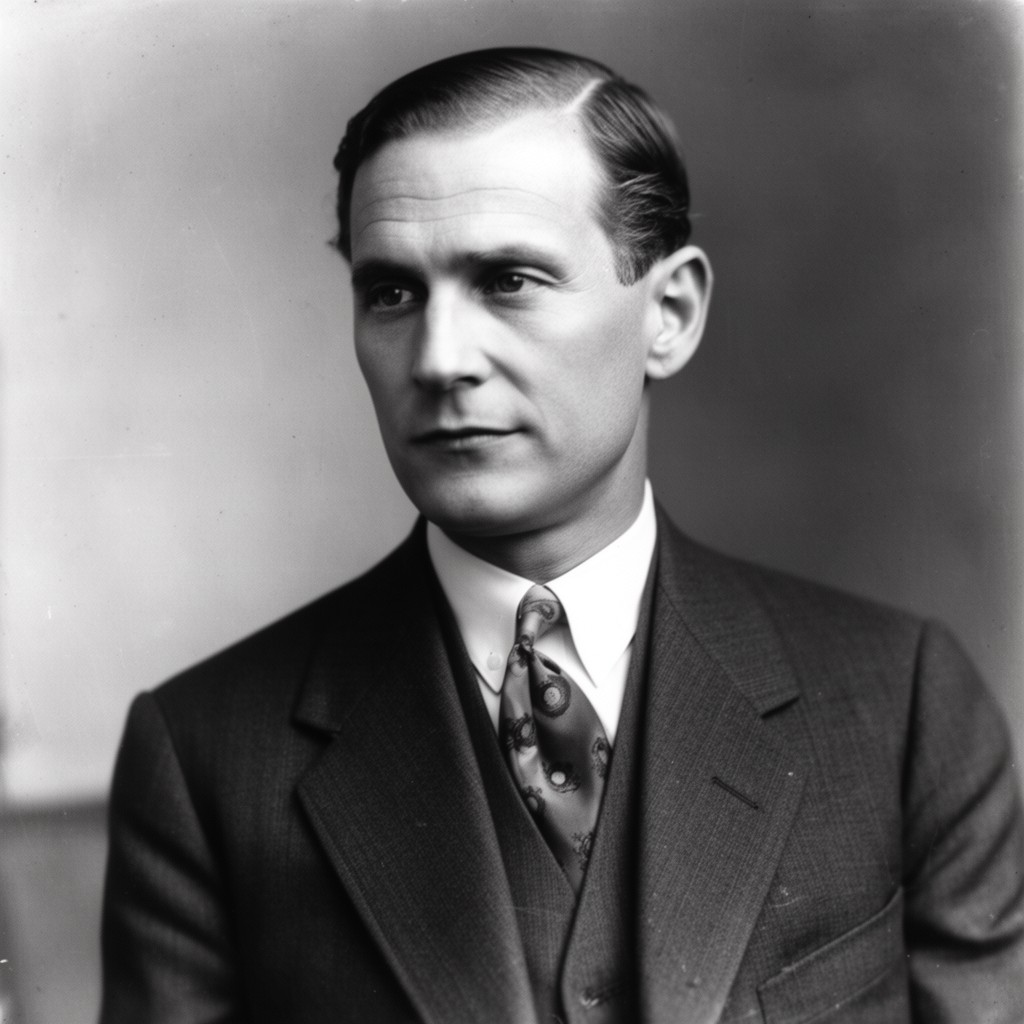 AI-generated illustration of Leopold III of Belgium