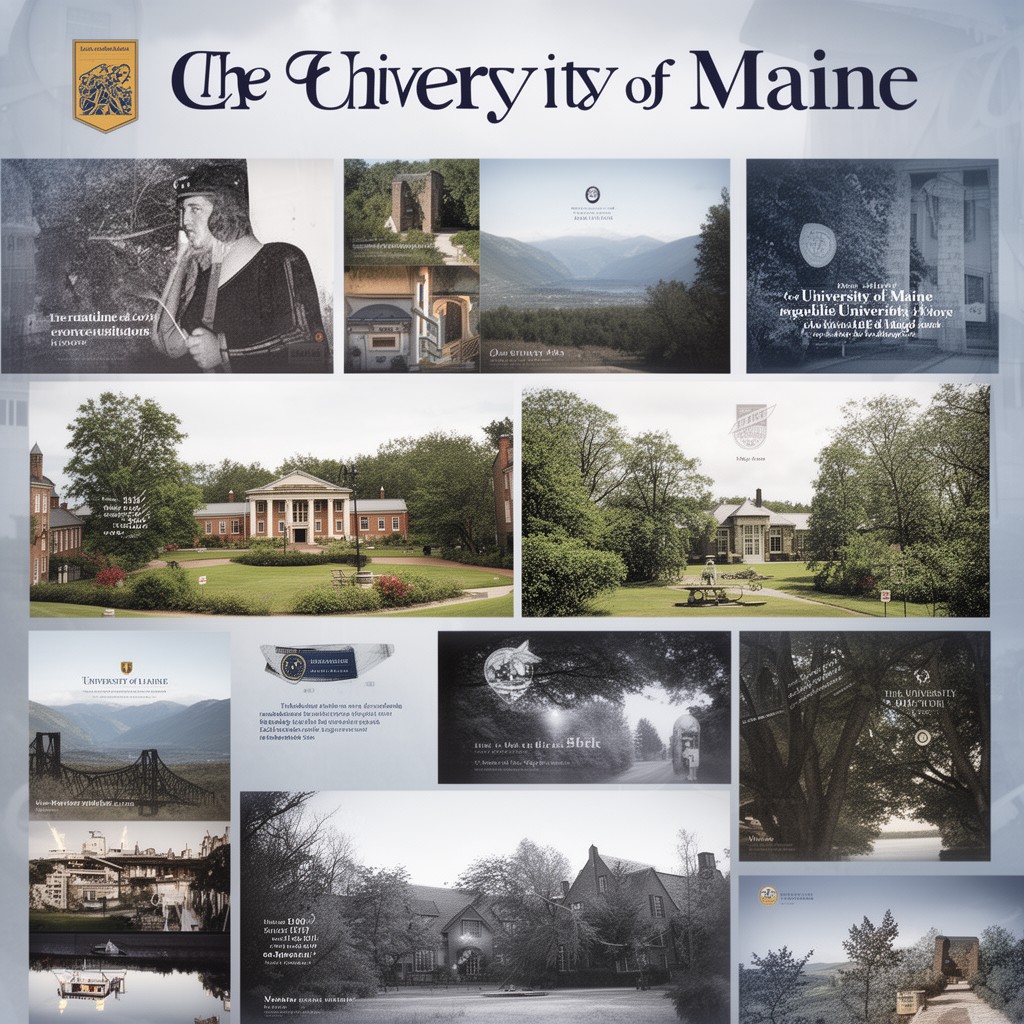 AI-generated illustration of University of Maine