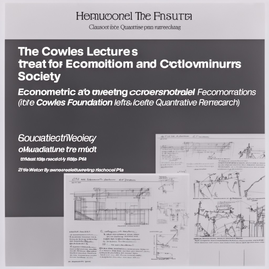 AI-generated illustration of Cowles Lecture