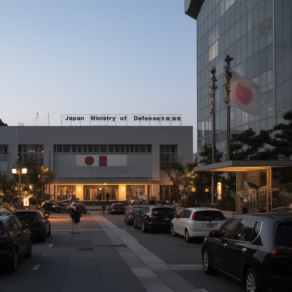 AI-generated illustration of Japan Ministry of Defense