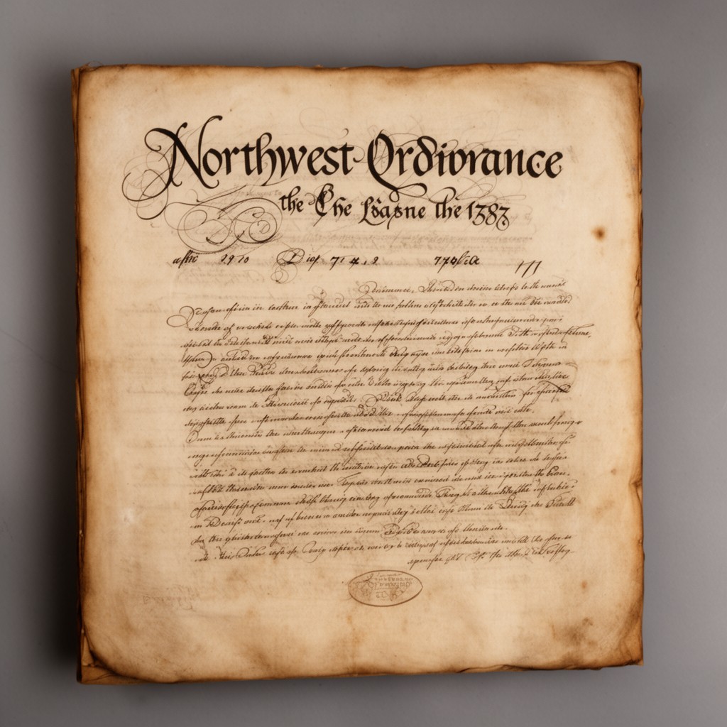 AI-generated illustration of Northwest Ordinance