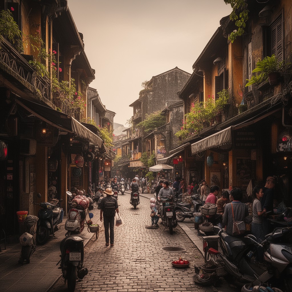 AI-generated illustration of Old Quarter