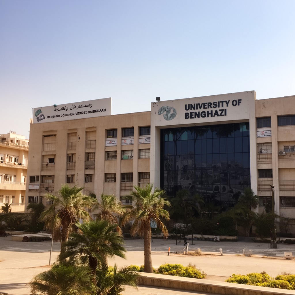 AI-generated illustration of University of Benghazi