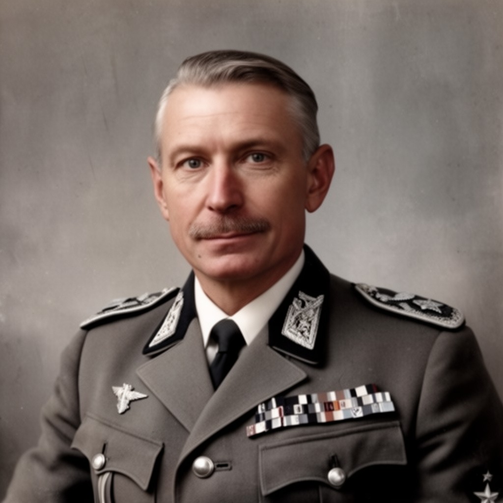 AI-generated illustration of Ewald von Kleist