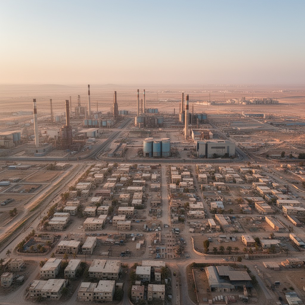 AI-generated illustration of Badr City