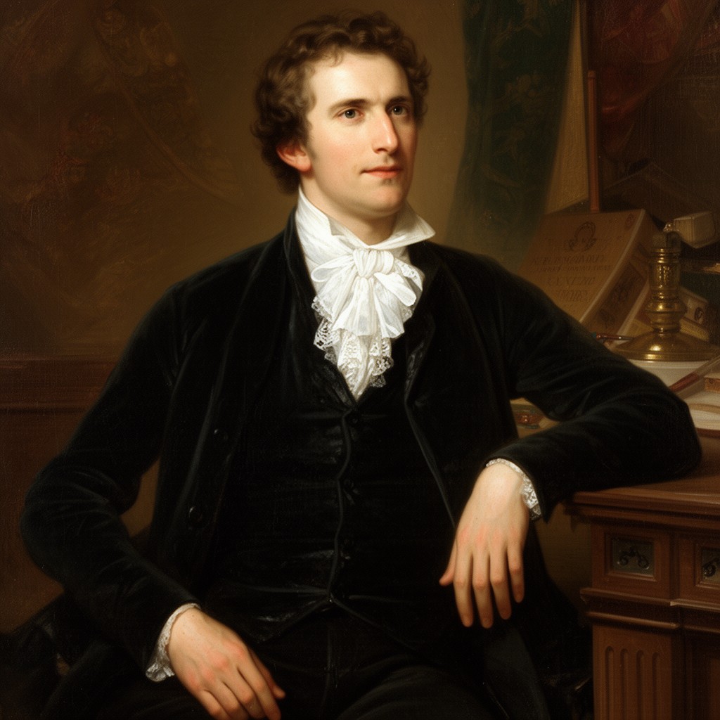 AI-generated illustration of Lord Clarendon