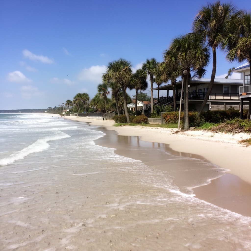 AI-generated illustration of Navarre, Florida