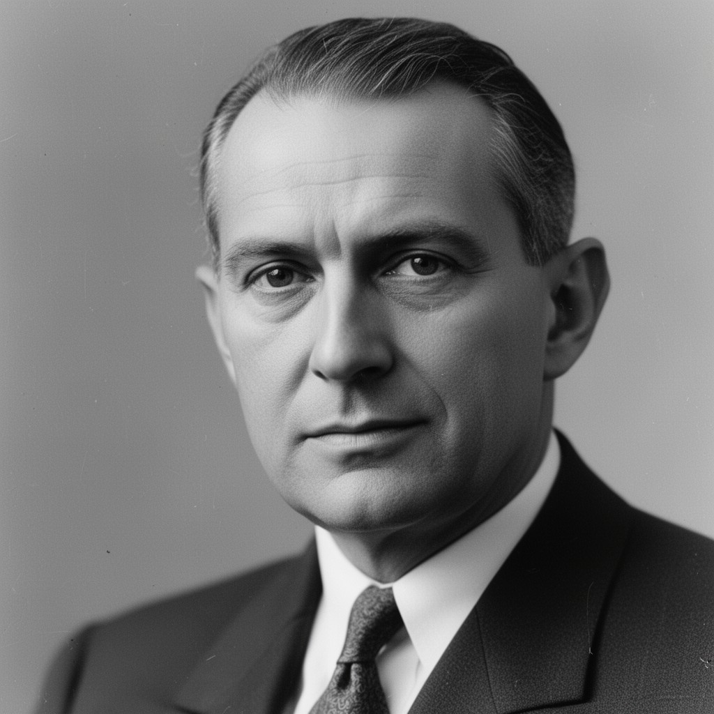 AI-generated illustration of John J. McCloy