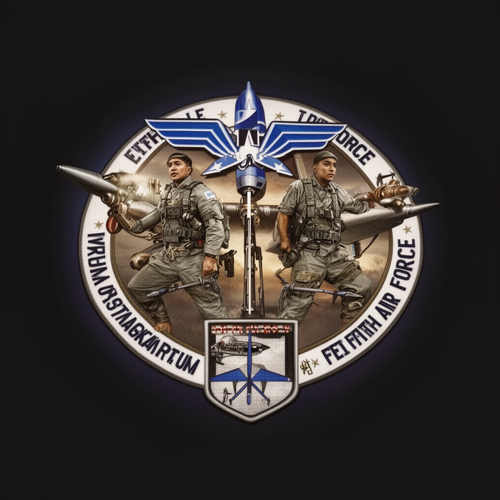 AI-generated illustration of Fifth Air Force