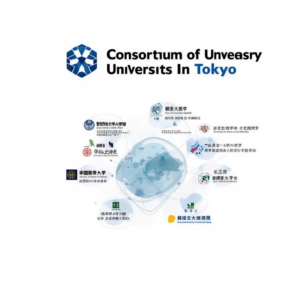 AI-generated illustration of Consortium of Universities in Tokyo
