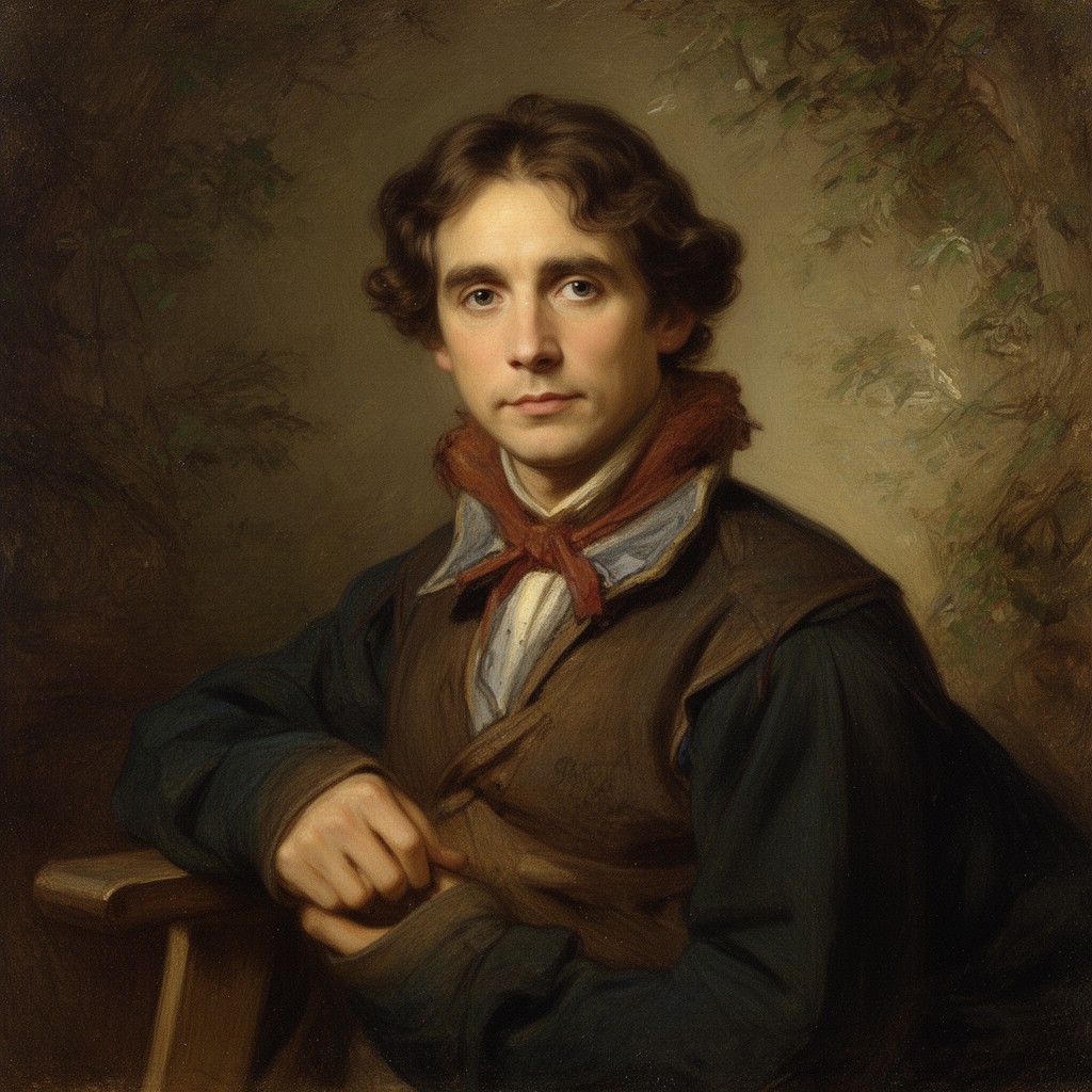 AI-generated illustration of Frederic Sandys