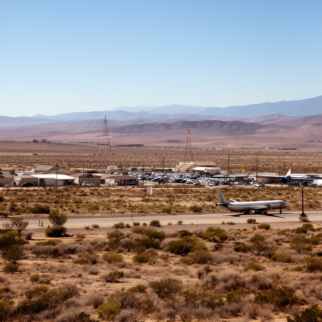 AI-generated illustration of Rosamond, California
