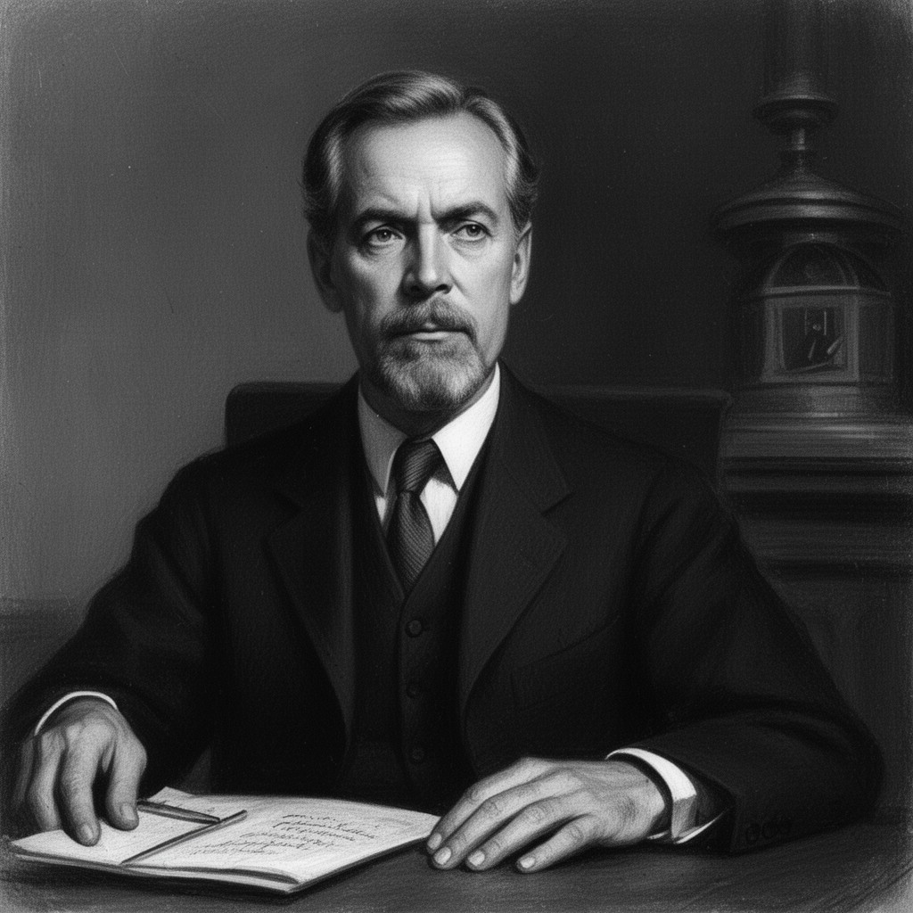 AI-generated illustration of Justice Willis Van Devanter
