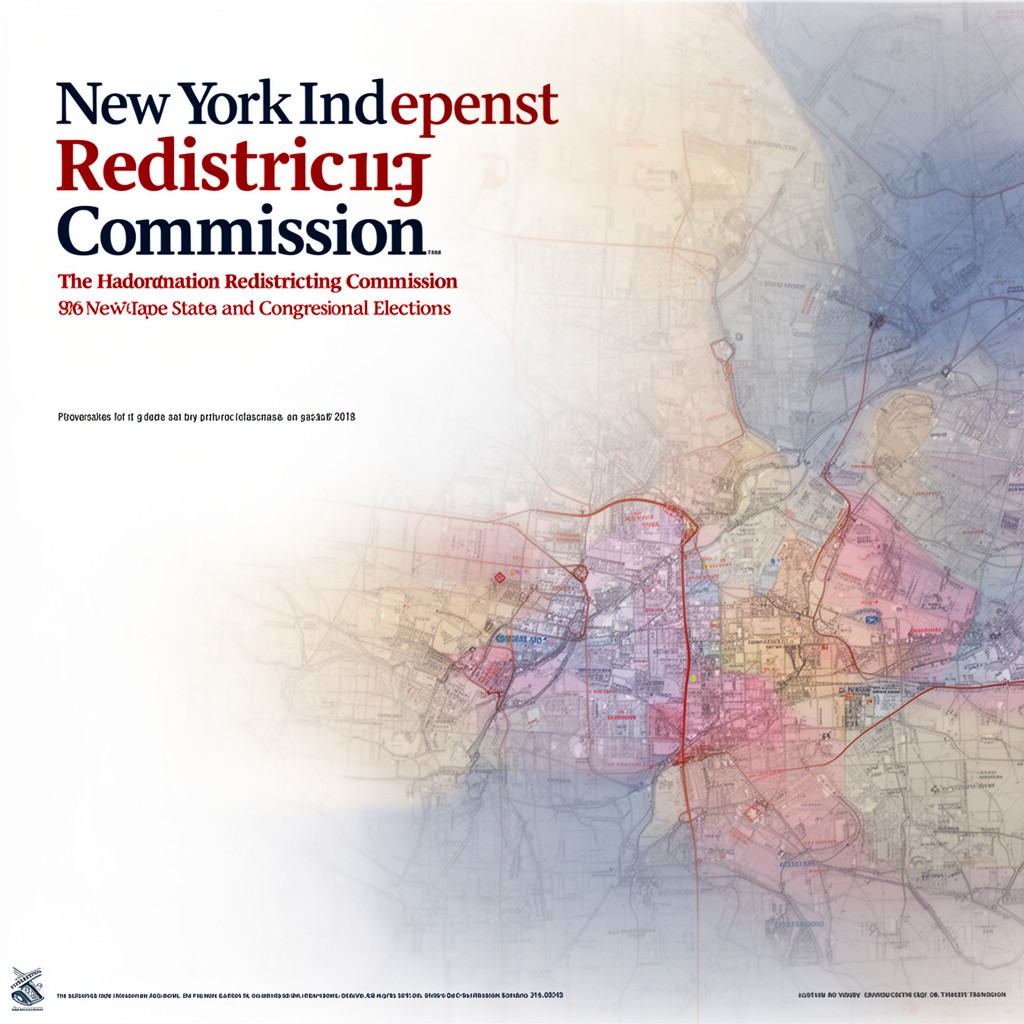 AI-generated illustration of New York Independent Redistricting Commission