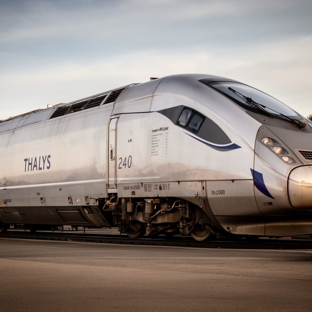 AI-generated illustration of Thalys