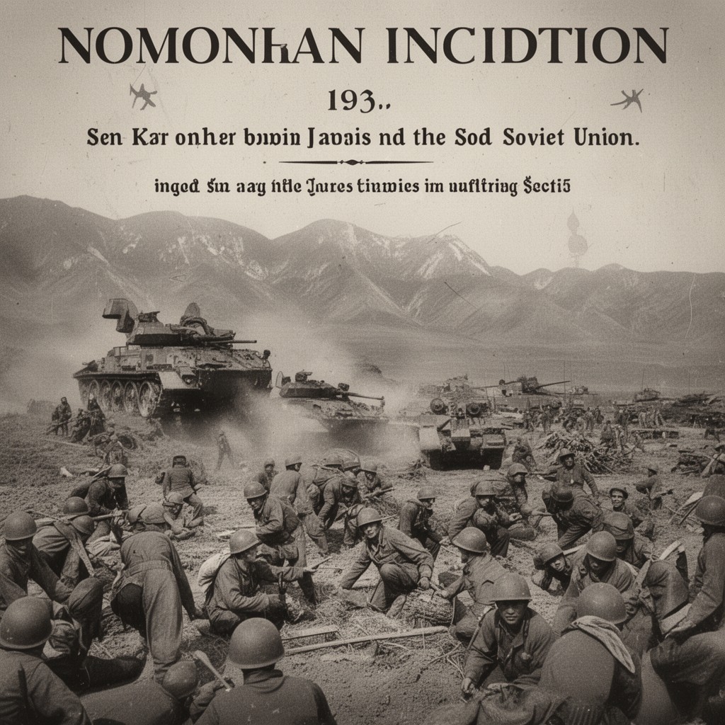 AI-generated illustration of Nomonhan Incident