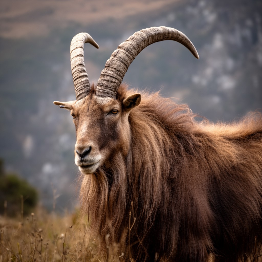 AI-generated illustration of walia ibex