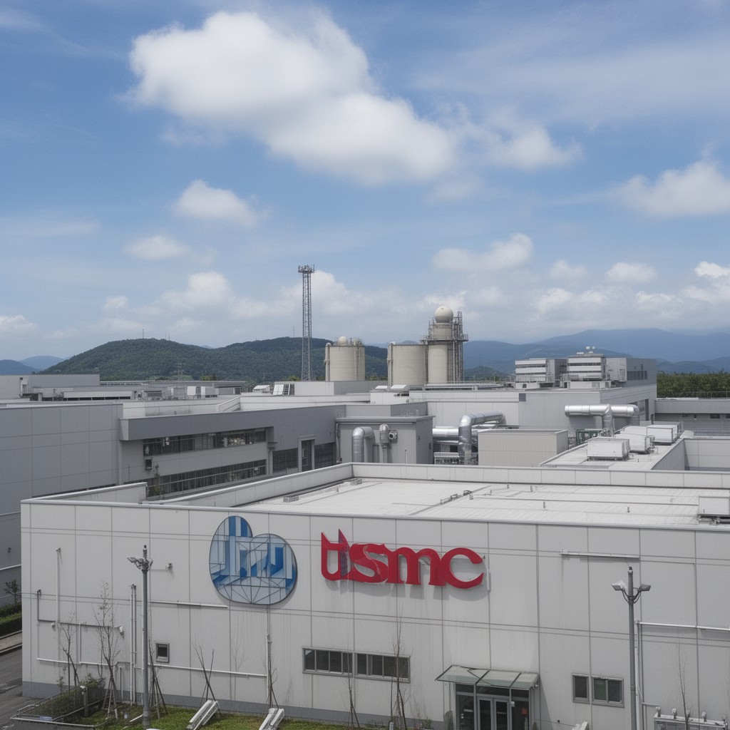 AI-generated illustration of TSMC