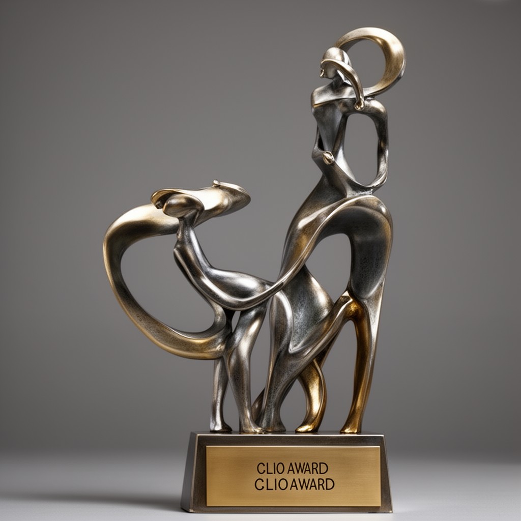 AI-generated illustration of Clio Award