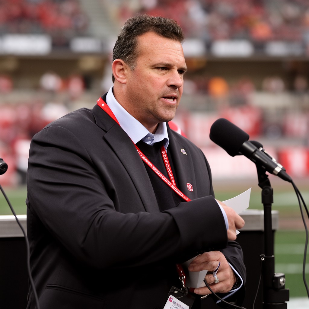 AI-generated illustration of Greg Schiano
