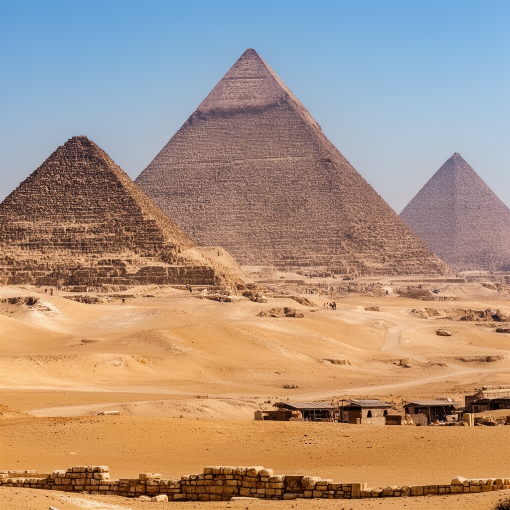 AI-generated illustration of Giza