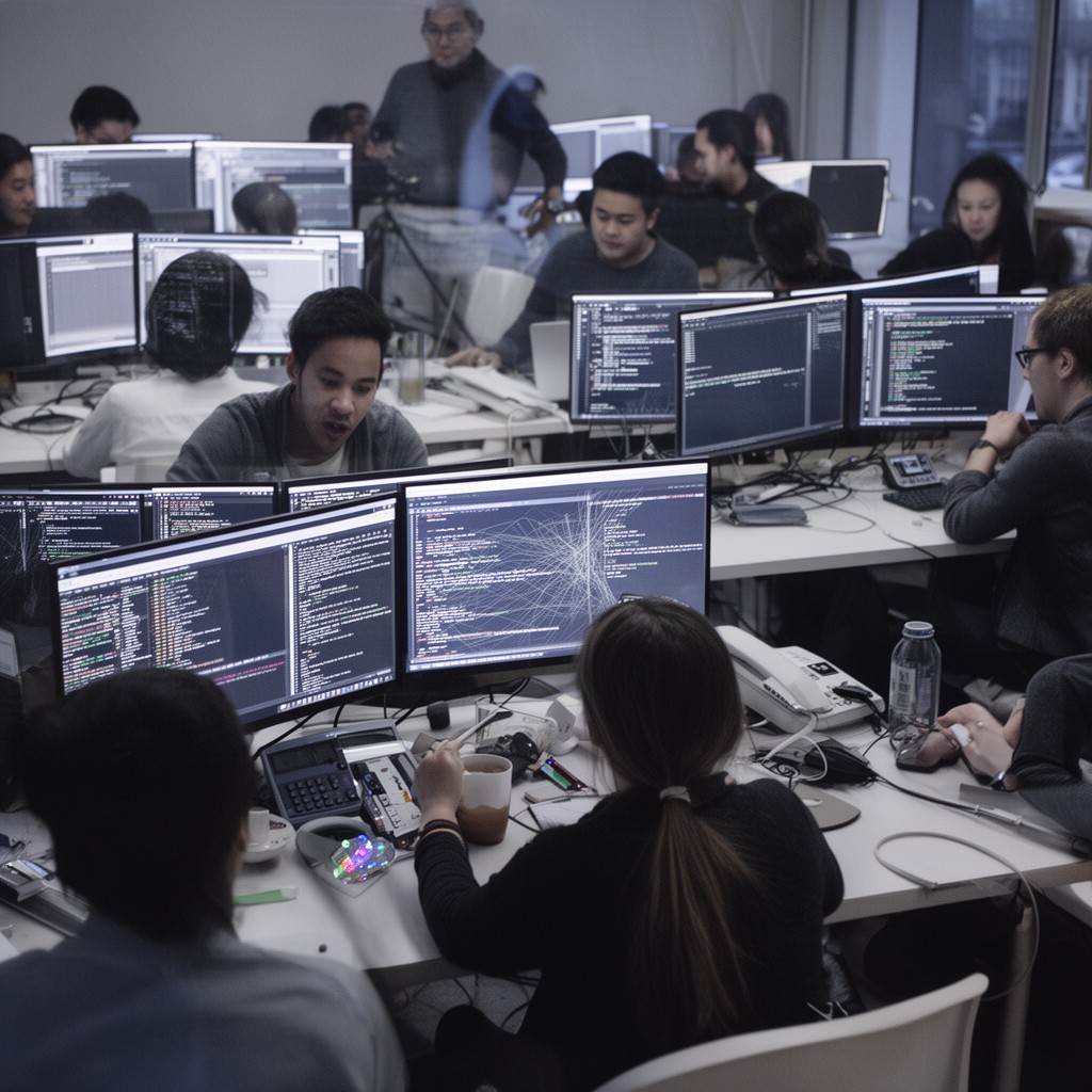 AI-generated illustration of IETF NETCONF Working Group