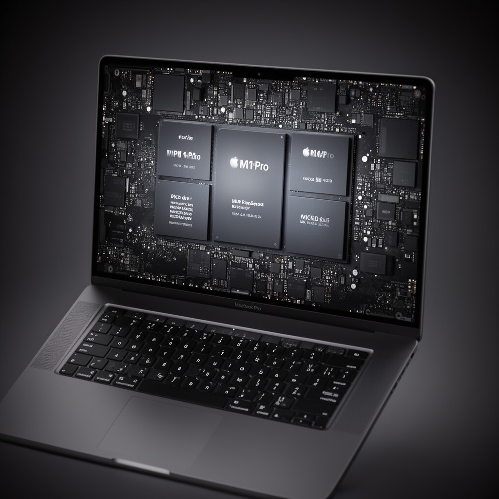 AI-generated illustration of Apple M1 Pro