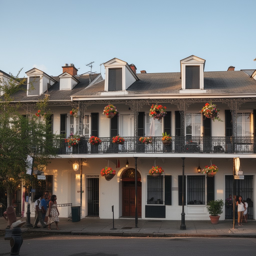 AI-generated illustration of New Orleans