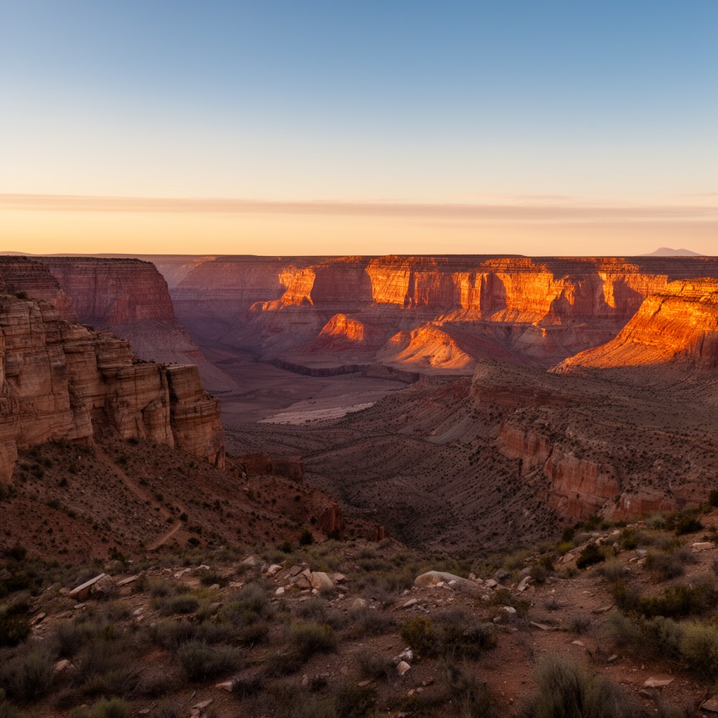 AI-generated illustration of U.S. state of Arizona