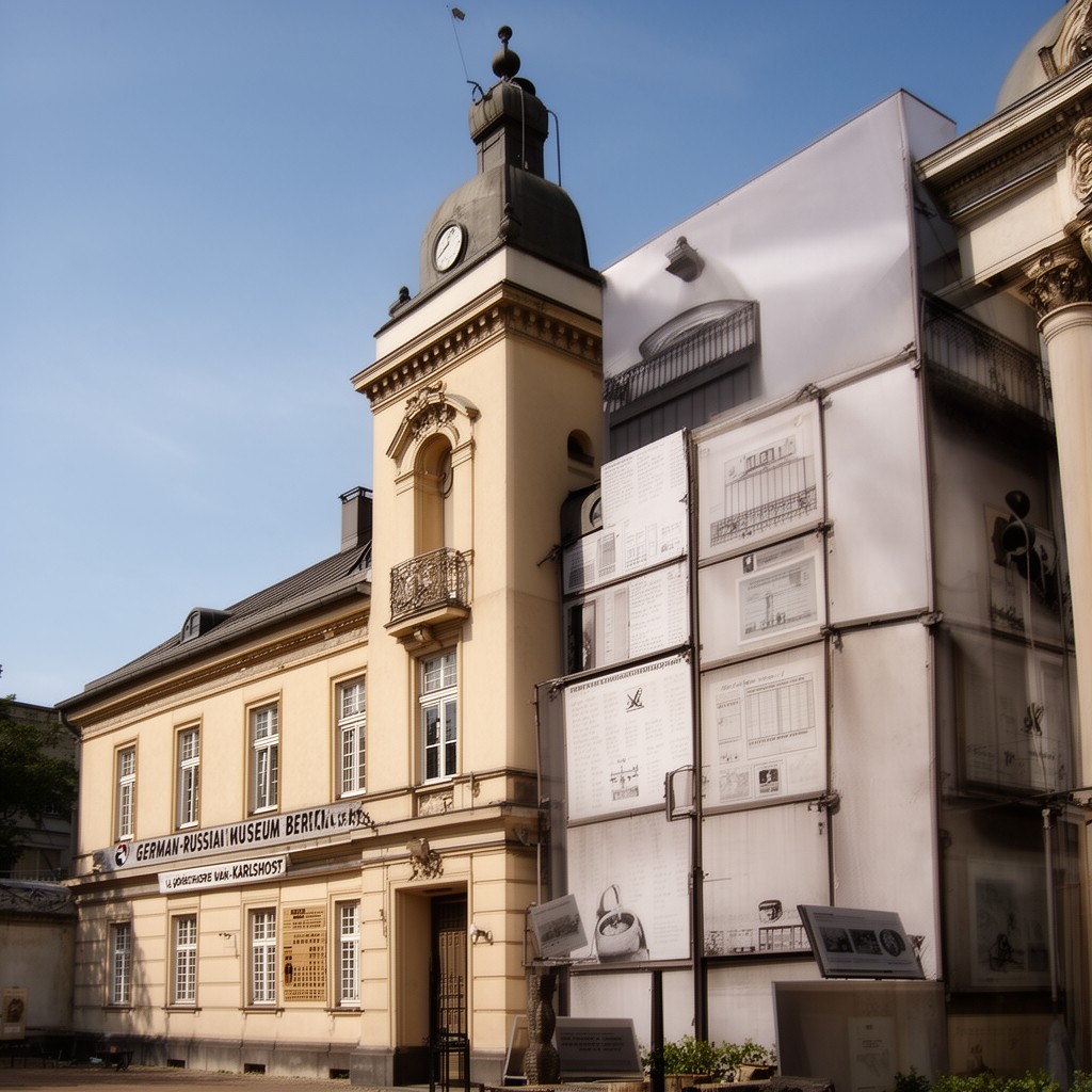 AI-generated illustration of German-Russian Museum Berlin-Karlshorst