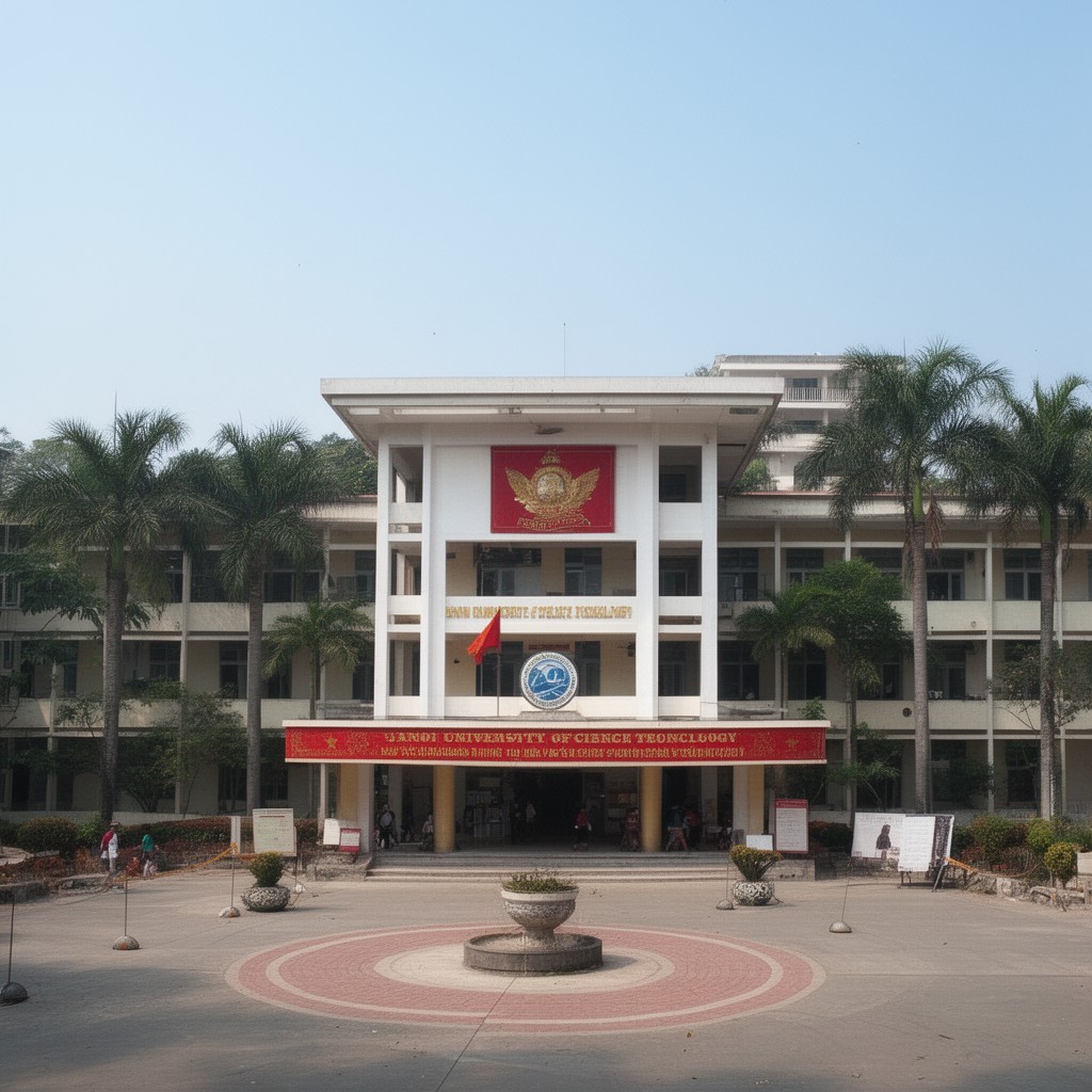 AI-generated illustration of Hanoi University of Science and Technology