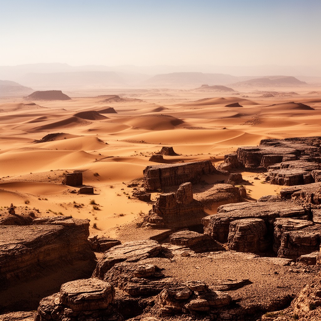 AI-generated illustration of Borkou-Ennedi-Tibesti