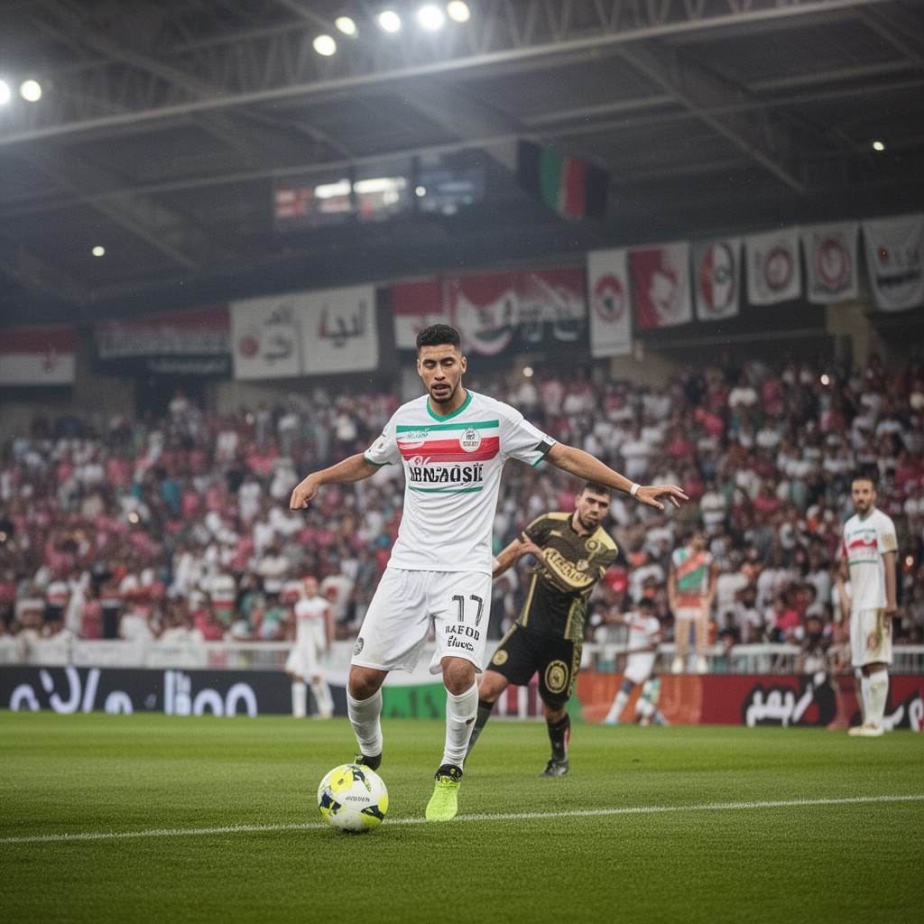AI-generated illustration of Al-Nasr SC (Benghazi)