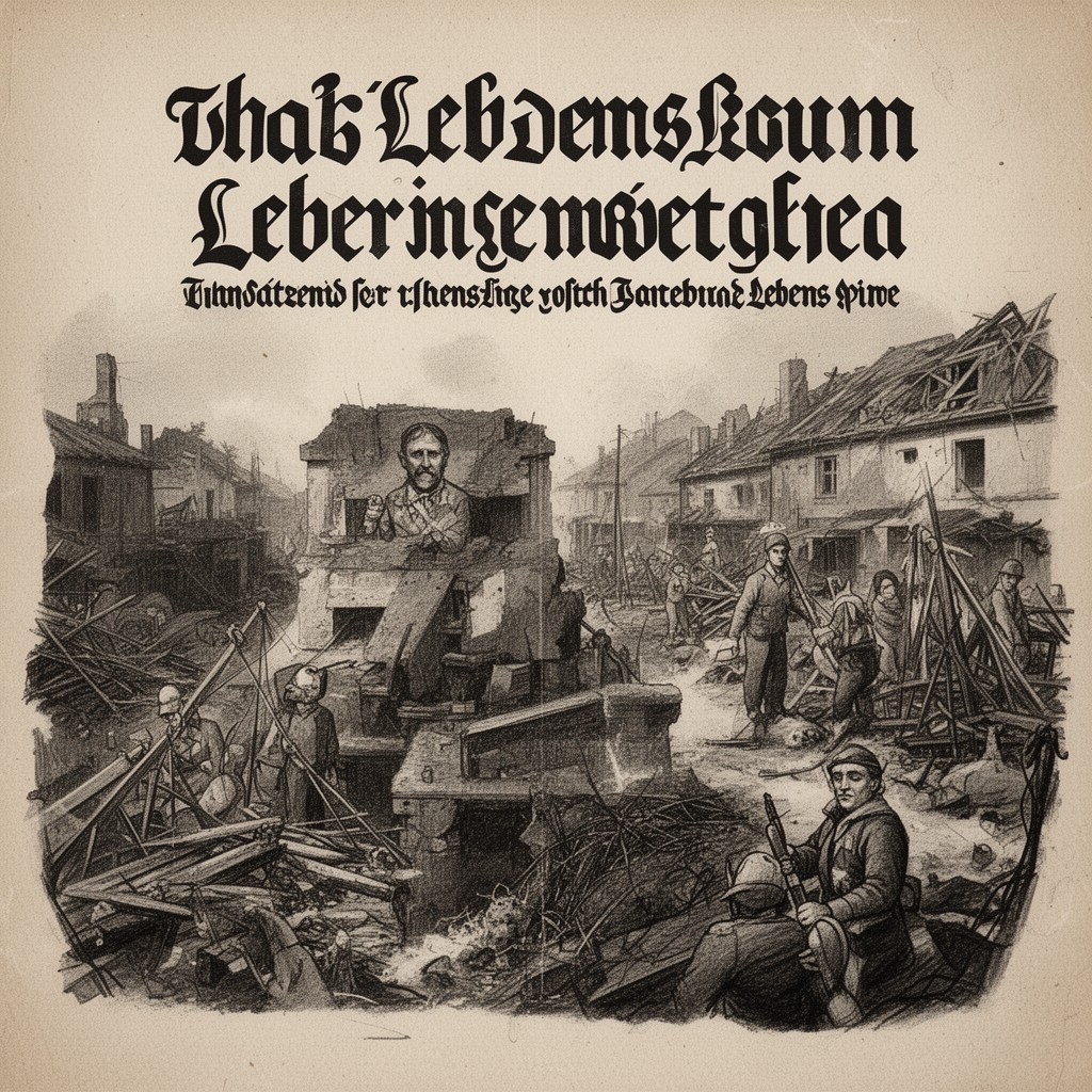 AI-generated illustration of Lebensraum