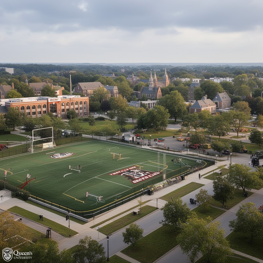 AI-generated illustration of Tindall Field