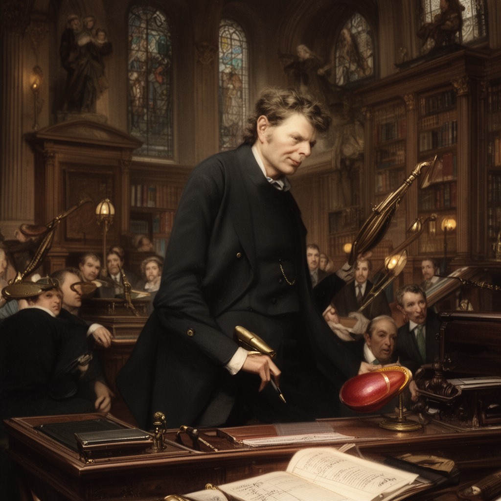 AI-generated illustration of Edward FitzRoy