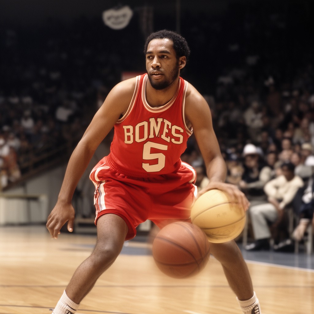 AI-generated illustration of Bones McKinney