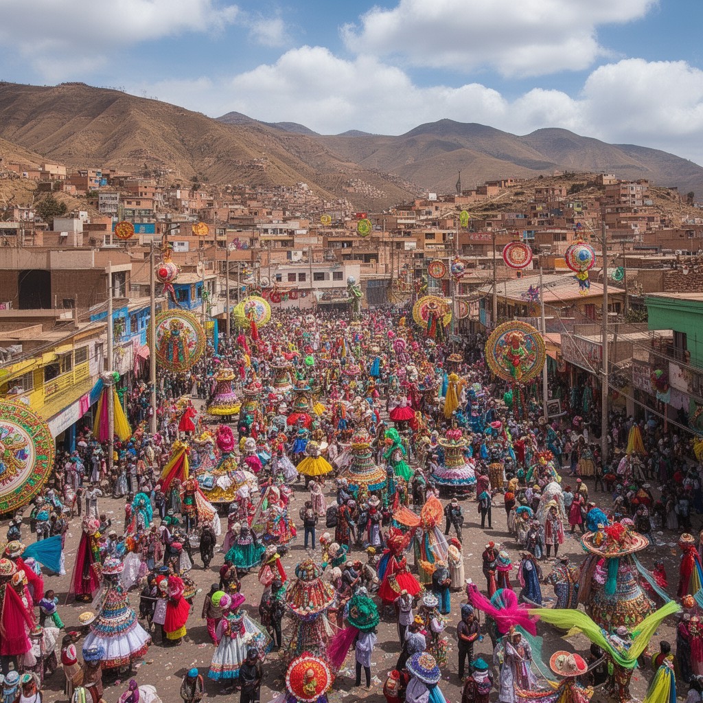 AI-generated illustration of Oruro