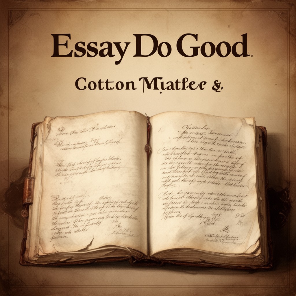 AI-generated illustration of Essays to Do Good