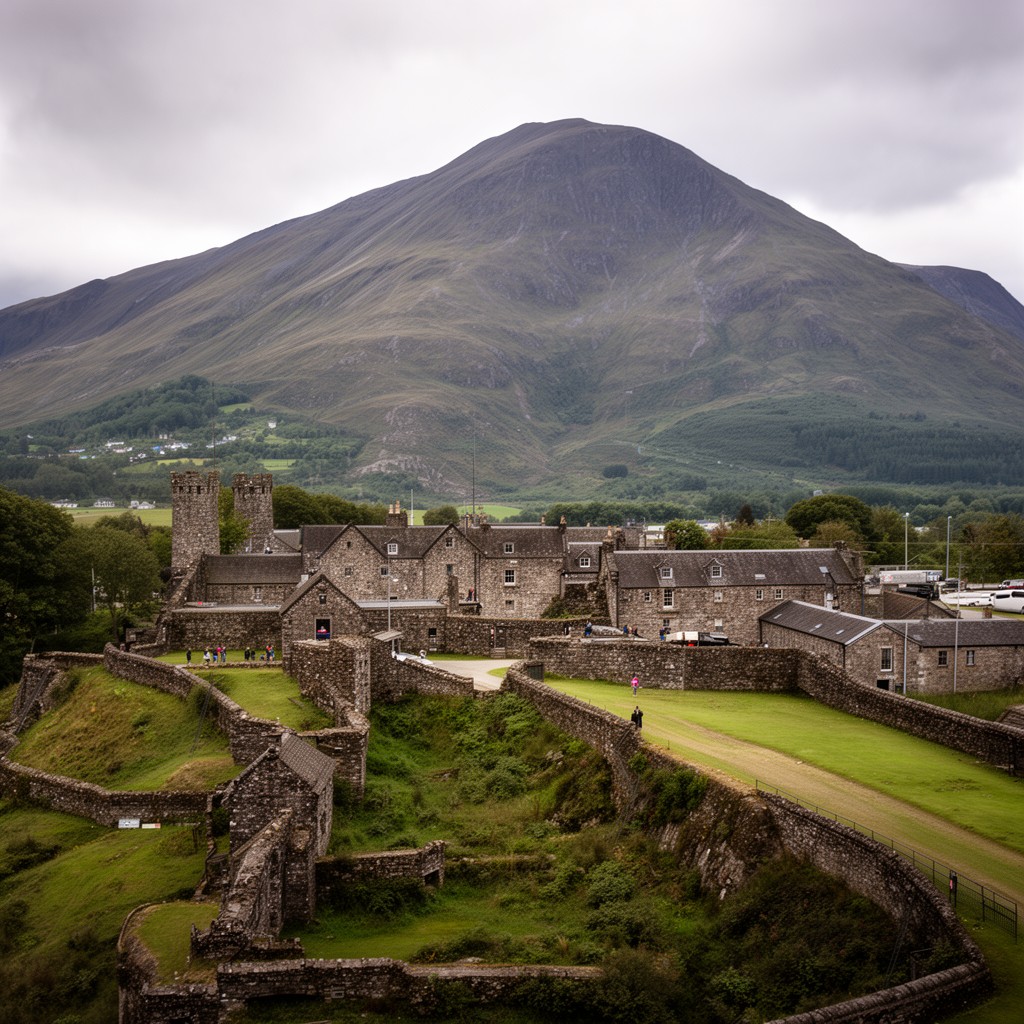 AI-generated illustration of Fort William