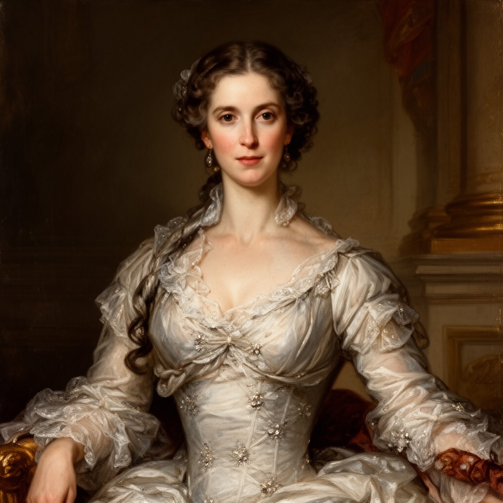 AI-generated illustration of Sophia Dorothea of Hanover