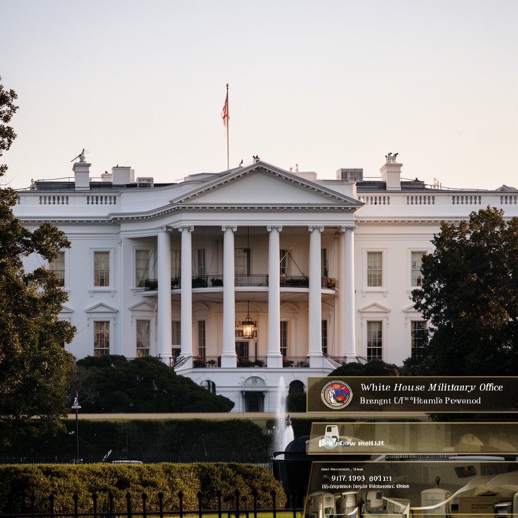 AI-generated illustration of White House Military Office